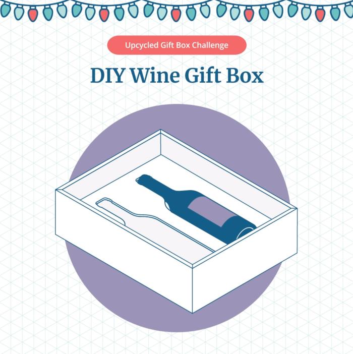 DIY Gift Box, How To Make Round Box