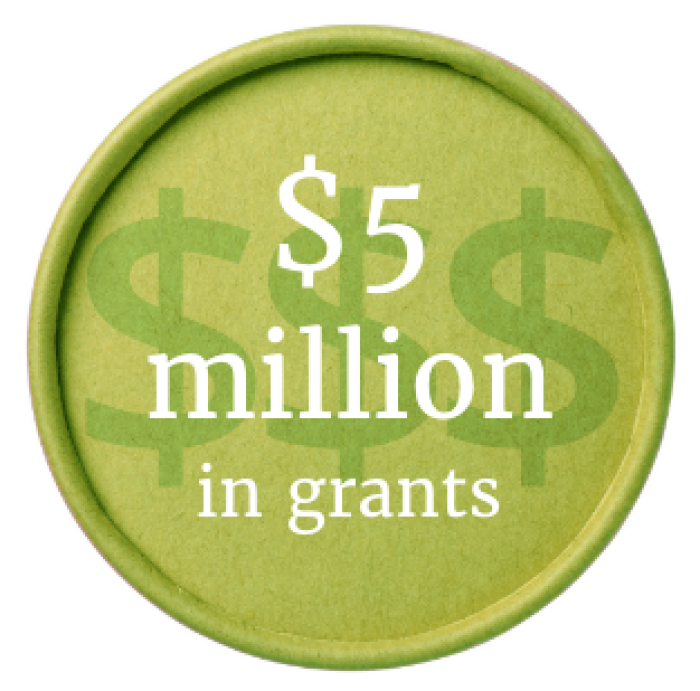 $5 million in grants